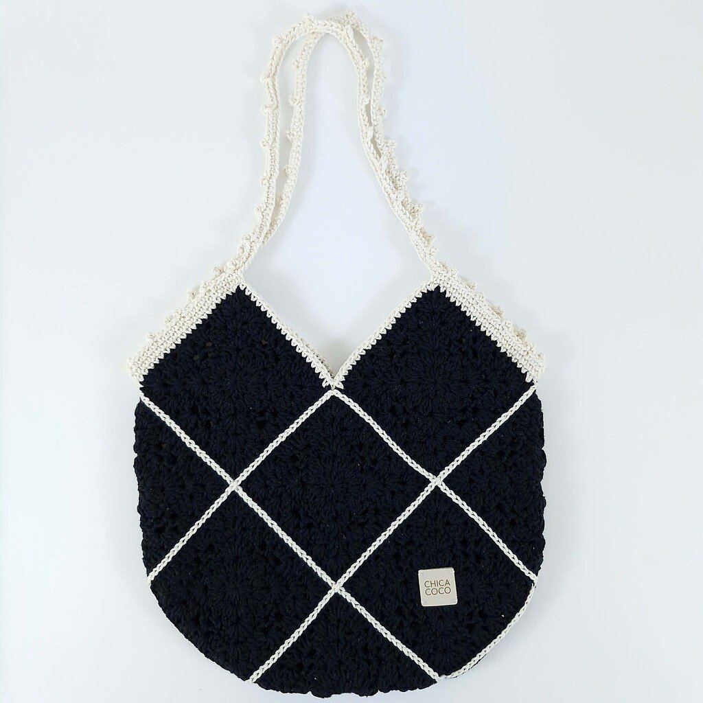 Bolsa Elisabeth Preta com Off White