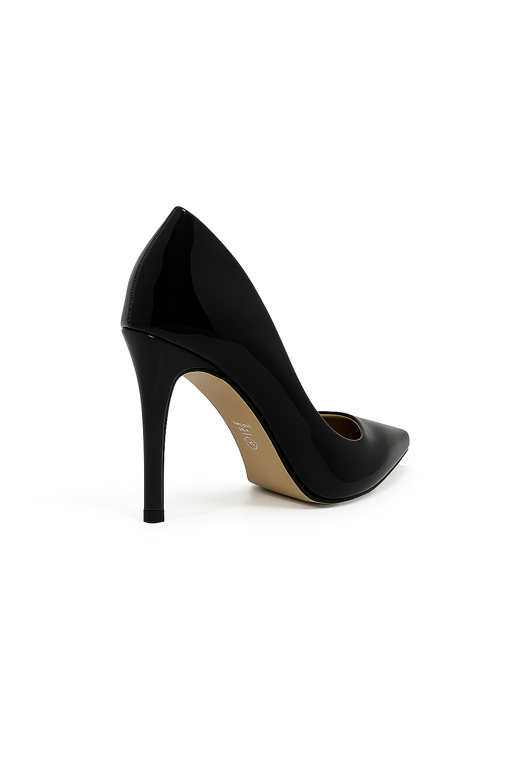 Sapato Scarpin Queops Verniz Preto Salto Fino Queops Preto 4