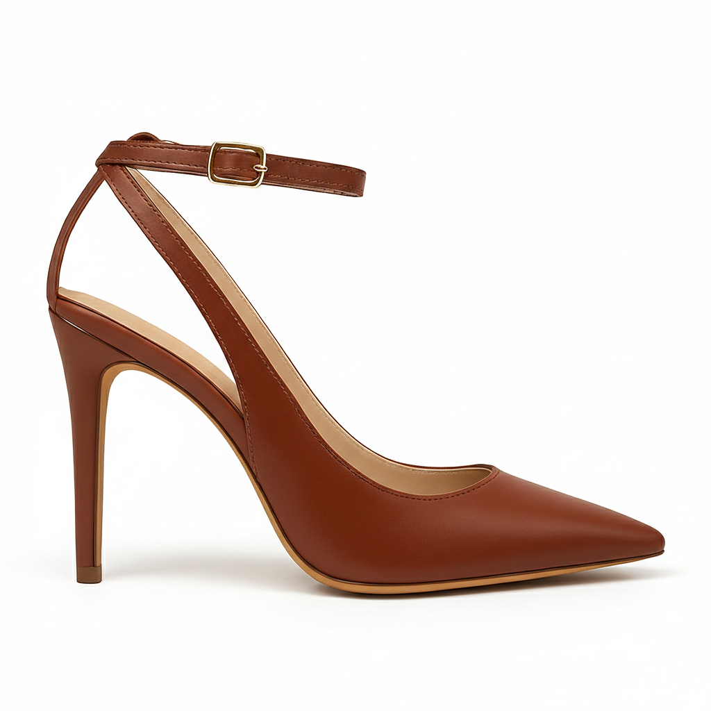 Scarpin Lolla Max Caramelo Queops