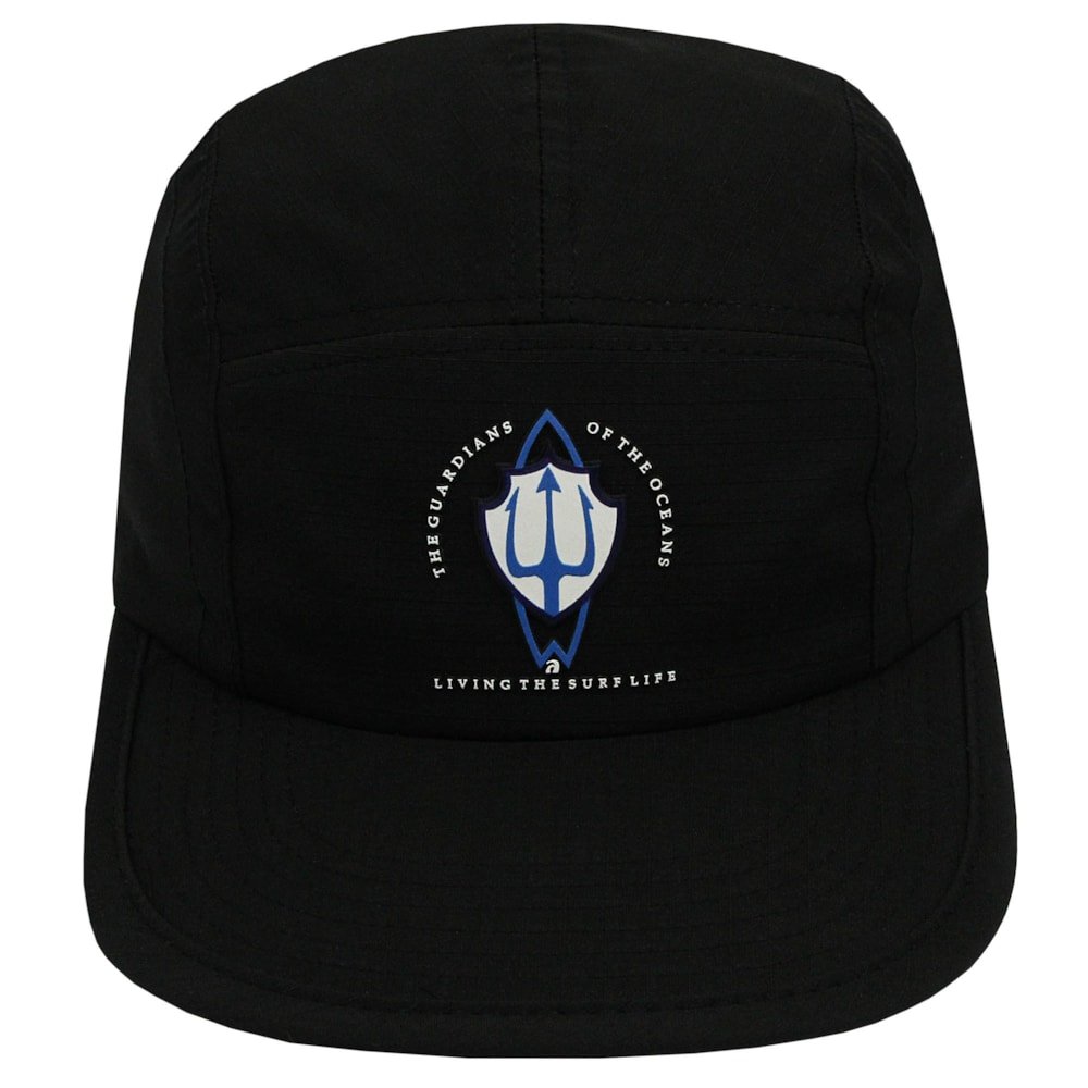 Boné Surf Alive Five Panel The Guardians Of The Oceans Black Preto 2