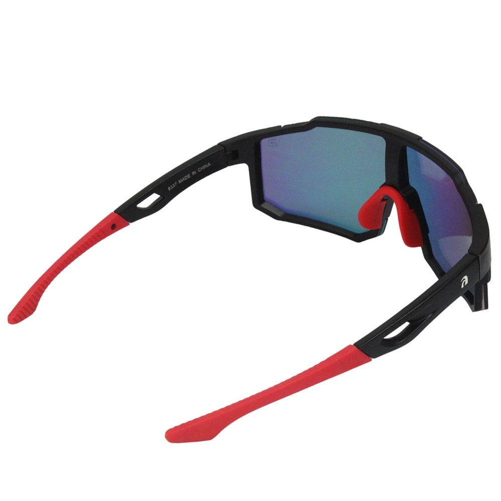 Óculos de Sol Surf Alive Sports Morro Branco Preto Vermelho Preto 5