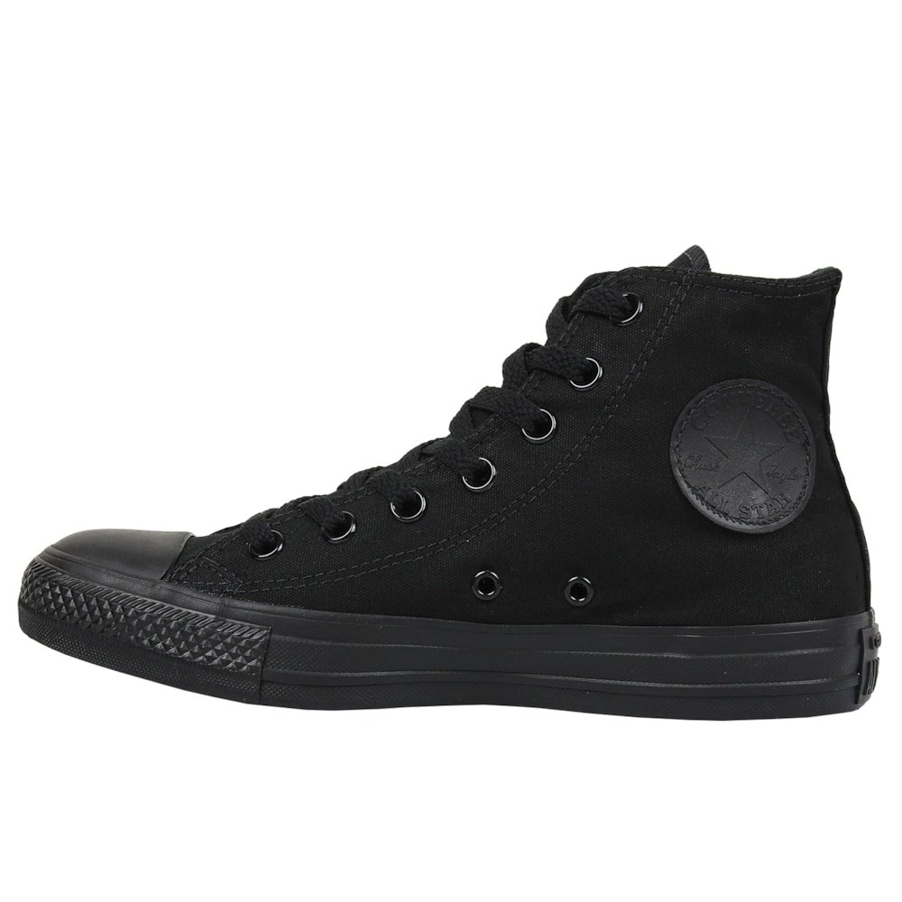 Tênis Converse Chuck Taylor All Star Hi Monocrome Preto Preto 4
