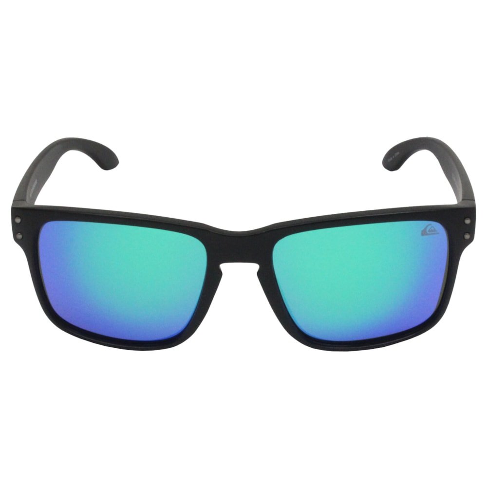 Óculos de Sol Quiksilver Biarritiz Preto Verde Espelhado Preto 2