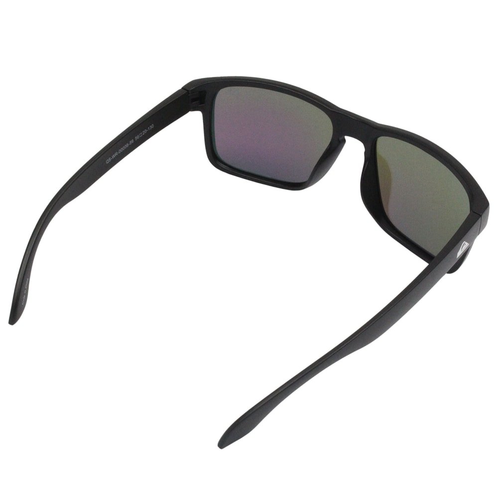 Óculos de Sol Quiksilver Biarritiz Preto Verde Espelhado Preto 5
