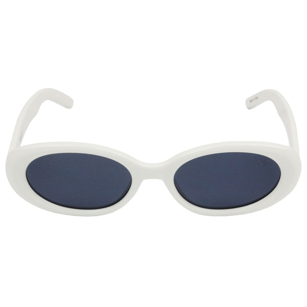Óculos de Sol Roxy Lush Branco Azul Polarizado Branco 2