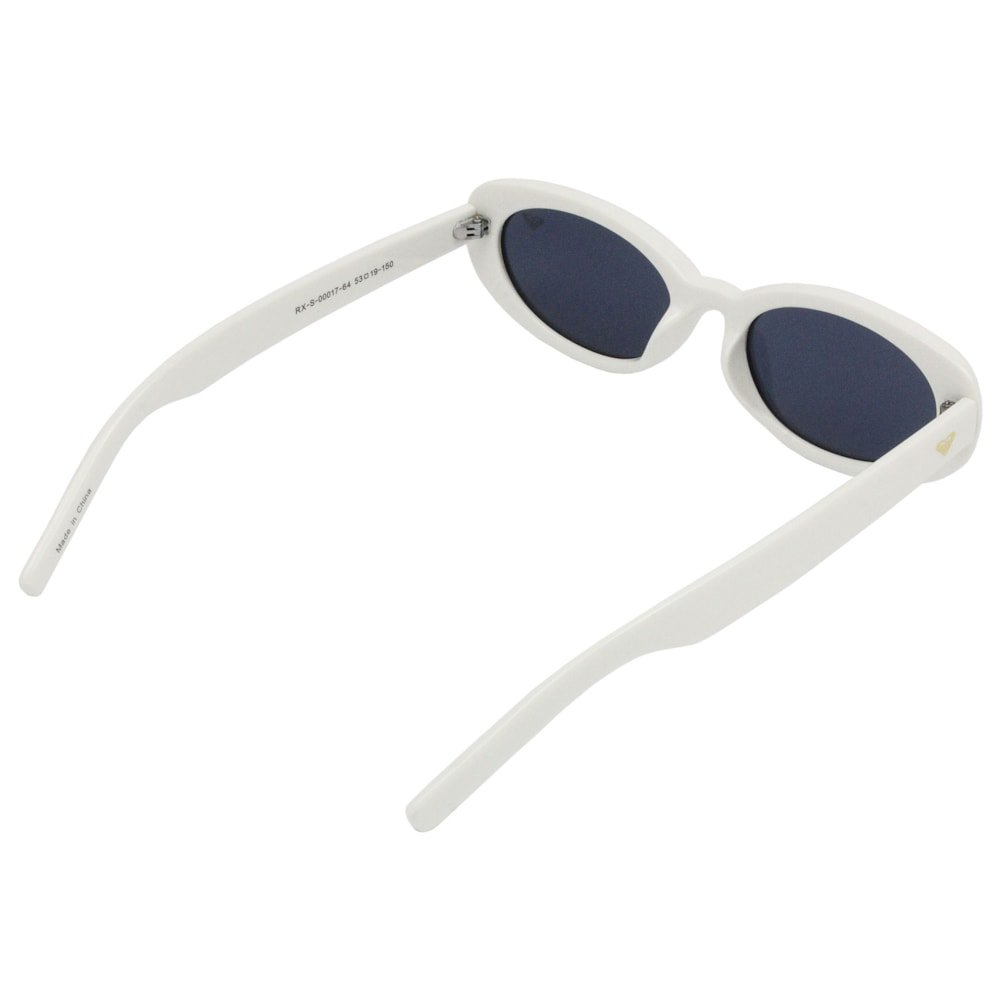 Óculos de Sol Roxy Lush Branco Azul Polarizado Branco 5
