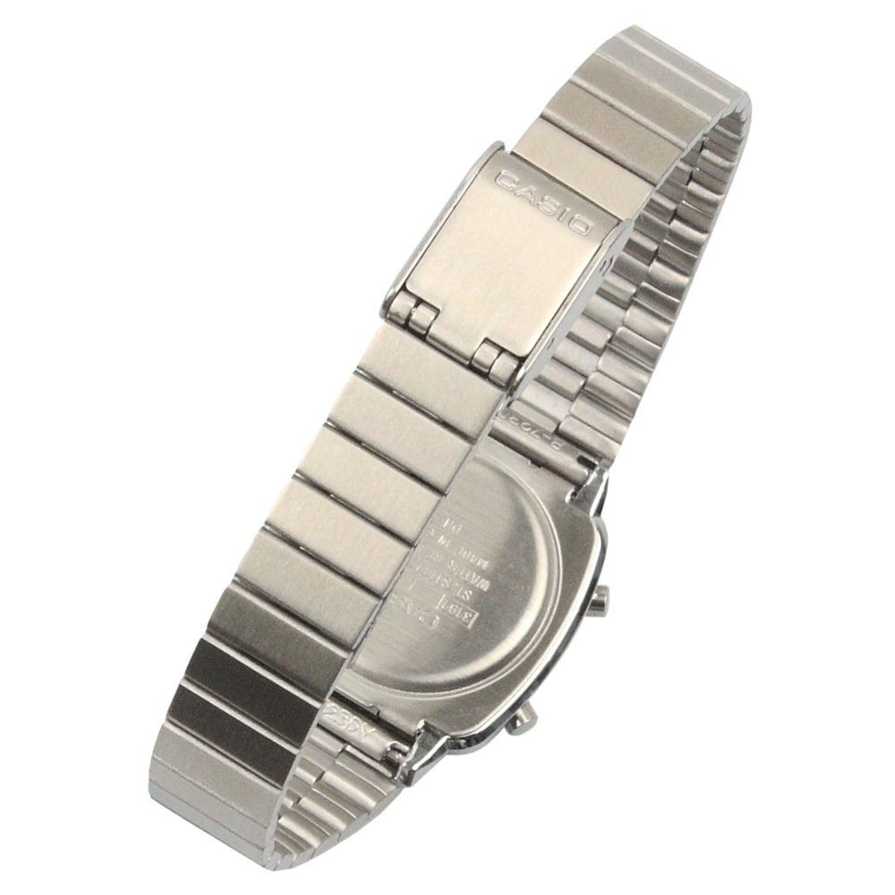 Relógio Casio Vintage LA670WA-2DF-SC Cinza 3