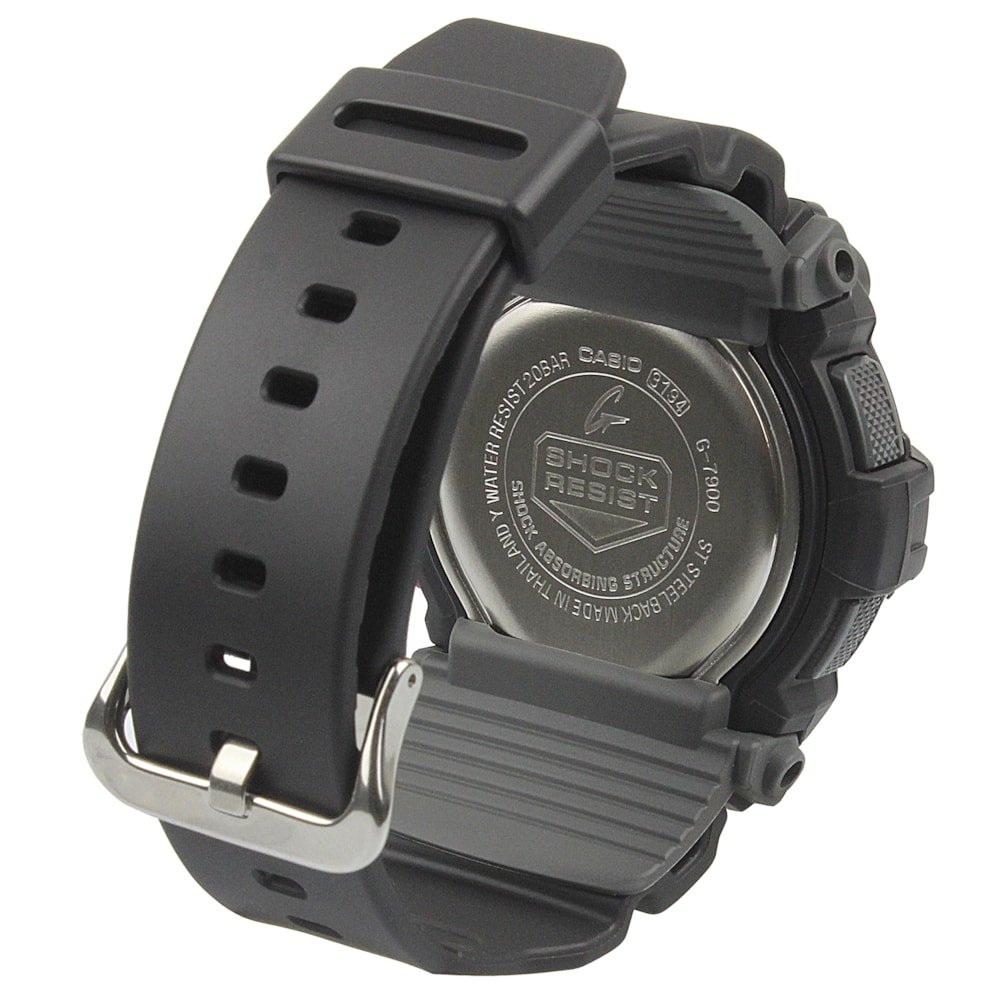 RELÓGIO G-SHOCK G-7900-1DR BIG CASE PRETO Preto 3