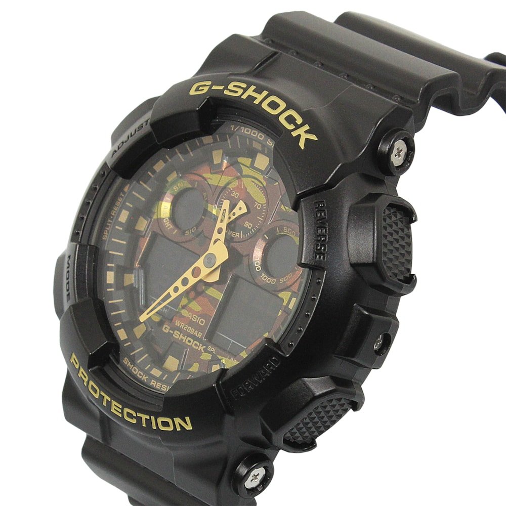 Relógio G-Shock GA-100CF-1A9DR Camo Series Preto 2