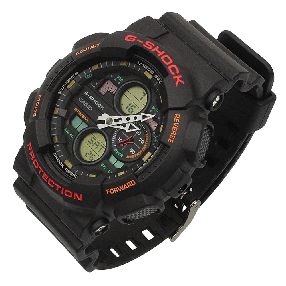 Relógio G-Shock GA-140-1A4DR Preto 2