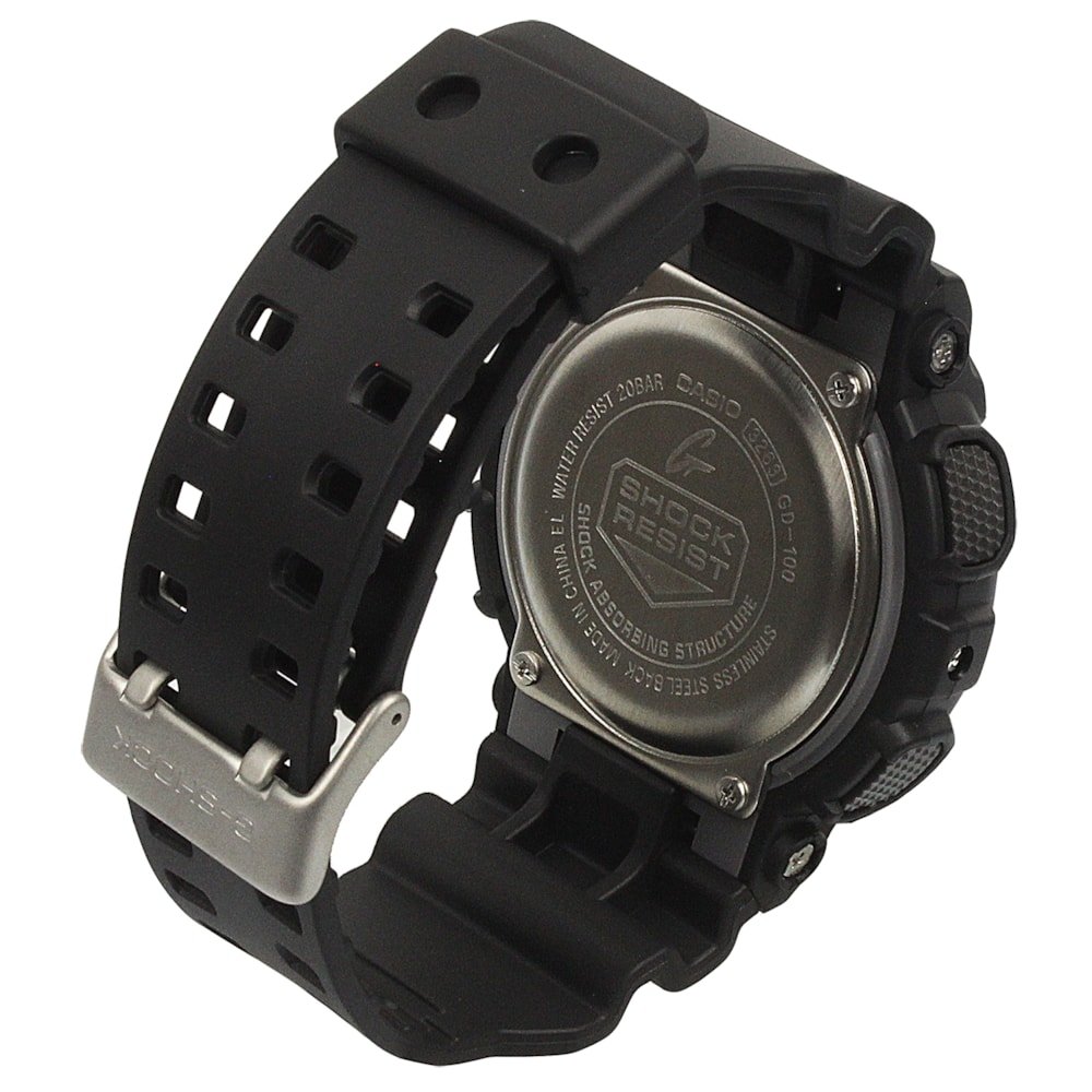 Relógio G-Shock GD-100-1ADR Preto 3