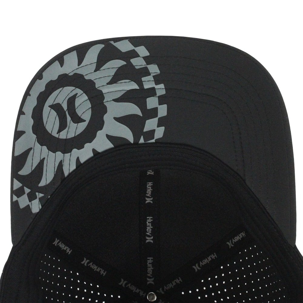 Boné Hurley Empire Preto Importado Preto 4
