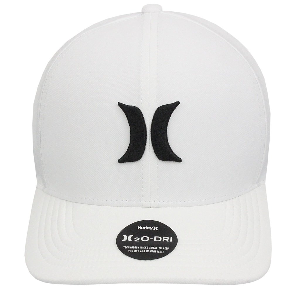 Boné Hurley Icon Branco Branco 2