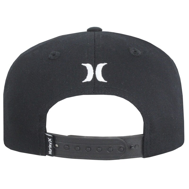 Boné Hurley Enjoy Black Preto 5