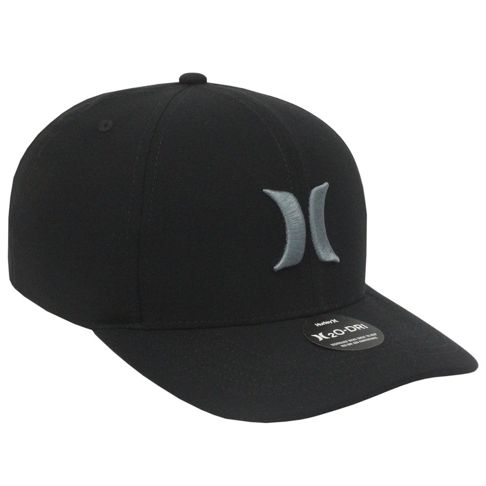 Boné Hurley Icon Preto Importado Preto 3