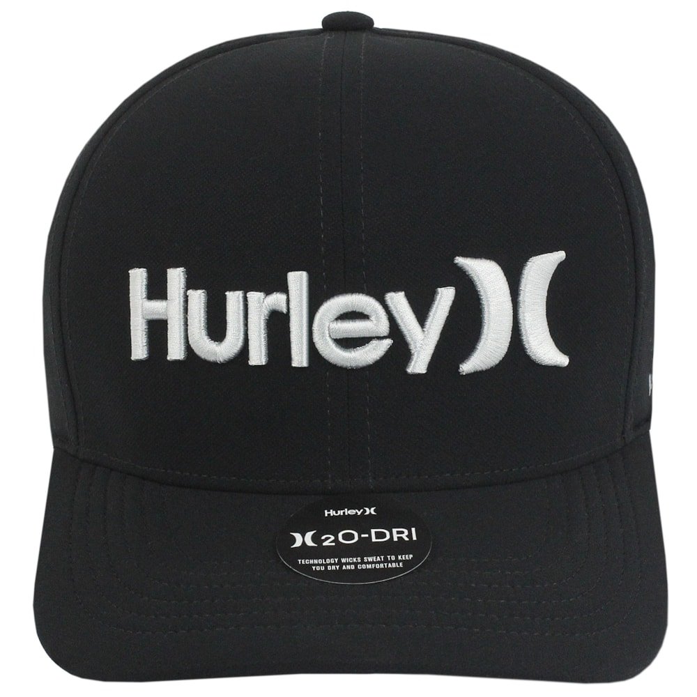 Boné Hurley One & Only Black Preto 2