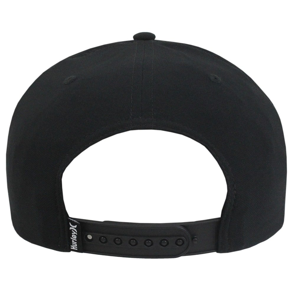 Boné Hurley One & Only Black Preto 4