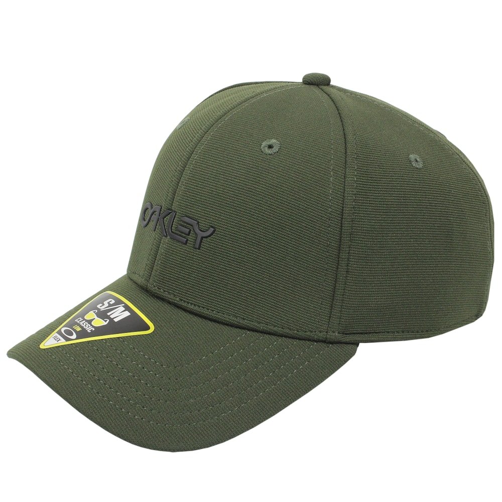 Boné Oakley 6 Panel Stretch Metallic Hat New Dark Brush
