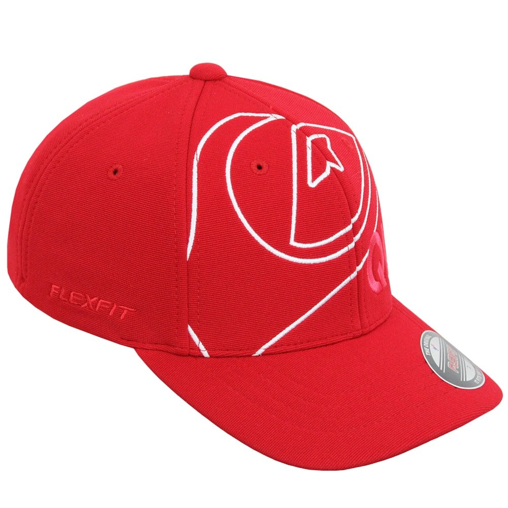 Boné Quiksilver Emb Side Omni Red Vermelho 3