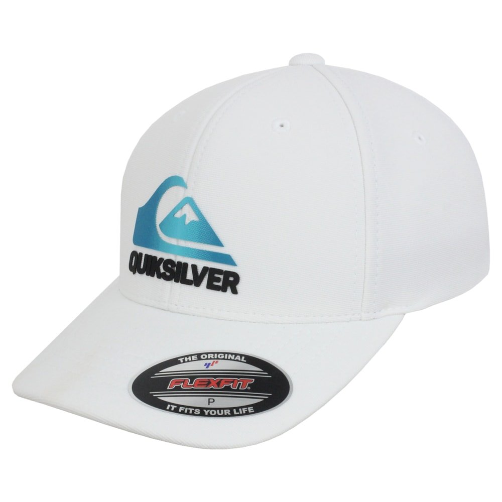 Boné Quiksilver Soft Hologram White Importado
