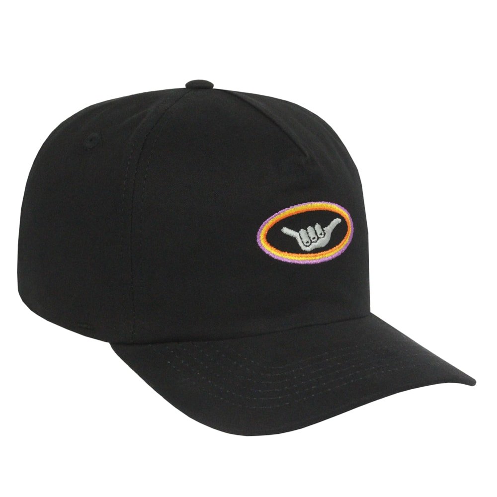 Boné Hang Loose Thunder Preto Preto 3