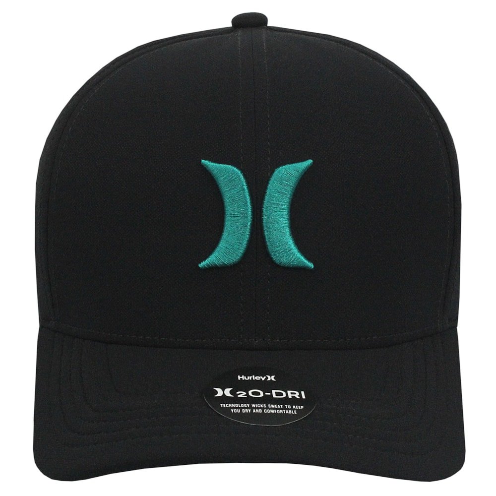 Boné Hurley Icon Preto Preto 2