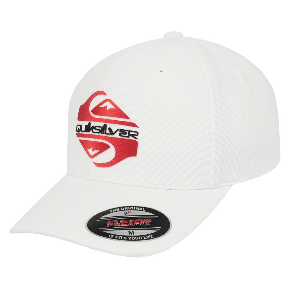 Boné Quiksilver Soft Hologram Branco Branco 2