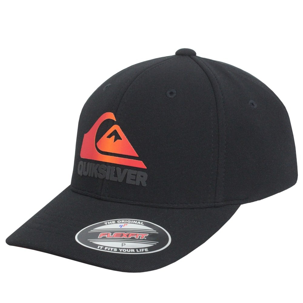 Boné Quiksilver Soft Hologram Black Importado Preto 2