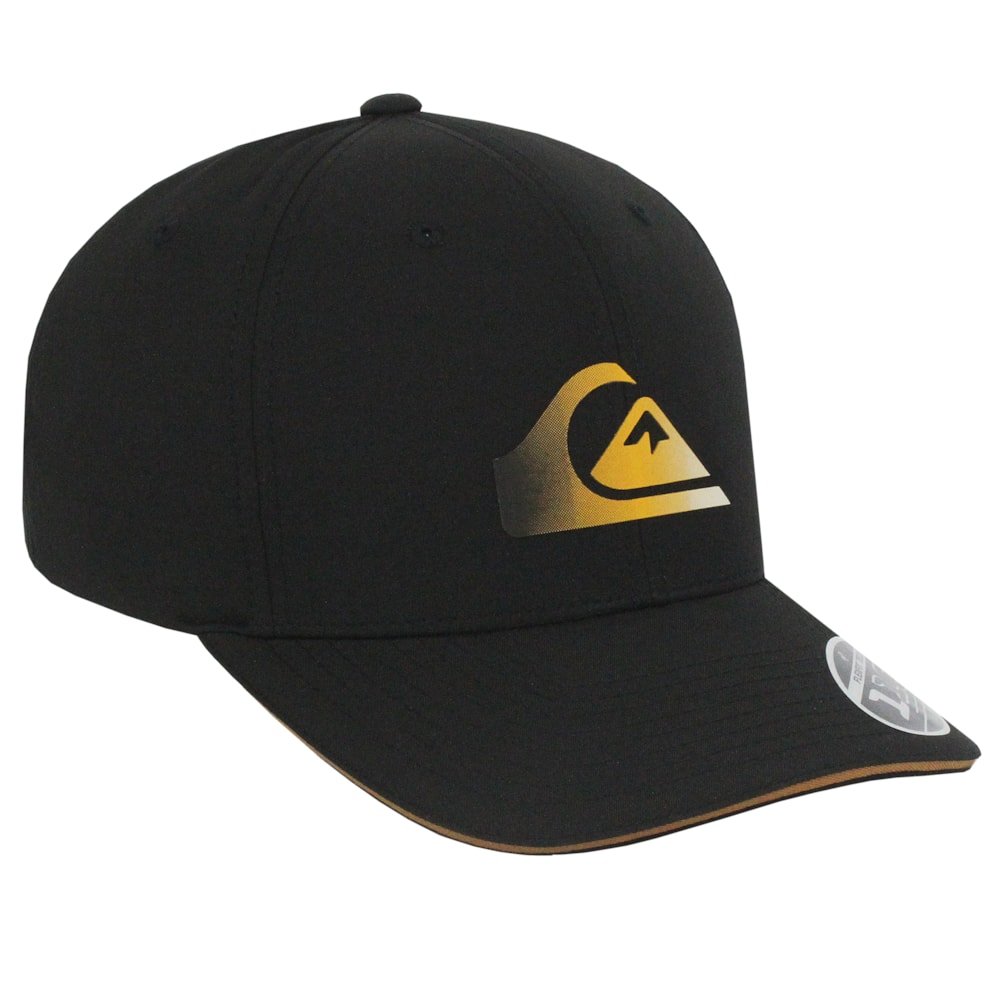 Boné Quiksilver Gradient Logo Twill Preto Preto 3
