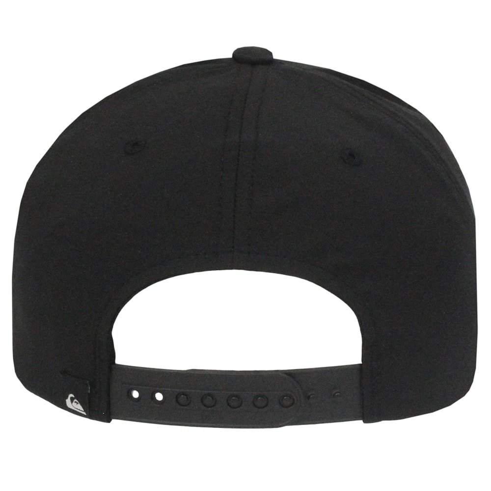 Boné Quiksilver Gradient Logo Twill Preto Preto 4