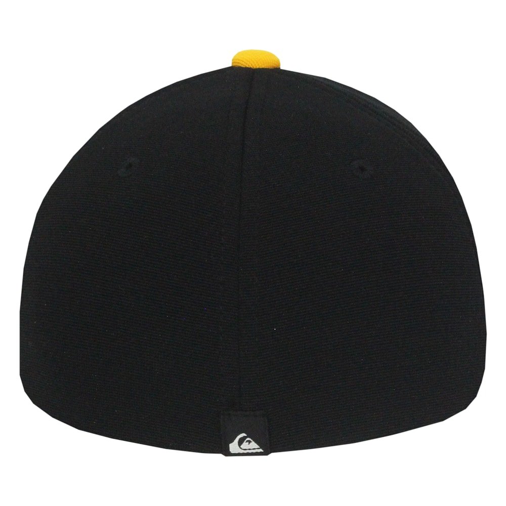 Boné Quiksilver Emb Three Logo Preto Preto 1