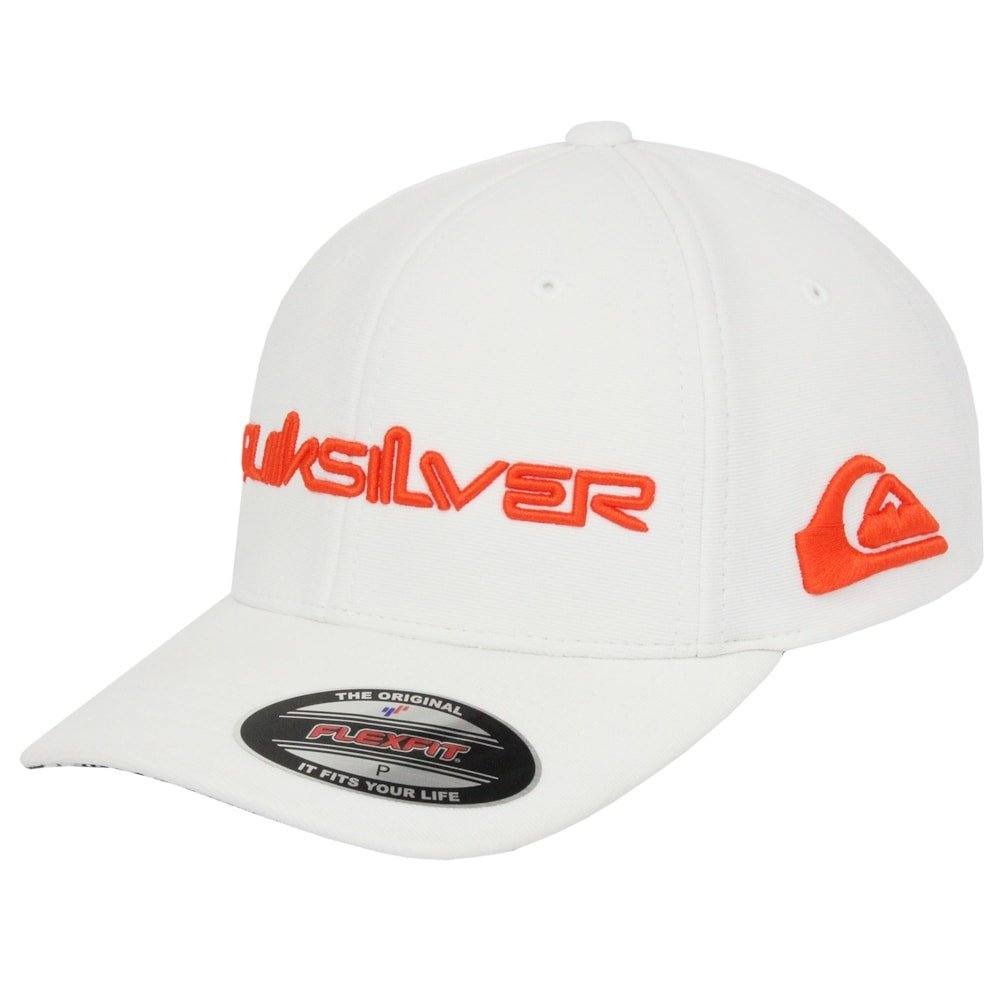 Boné Quiksilver Emb Type Momentum Branco Branco 2