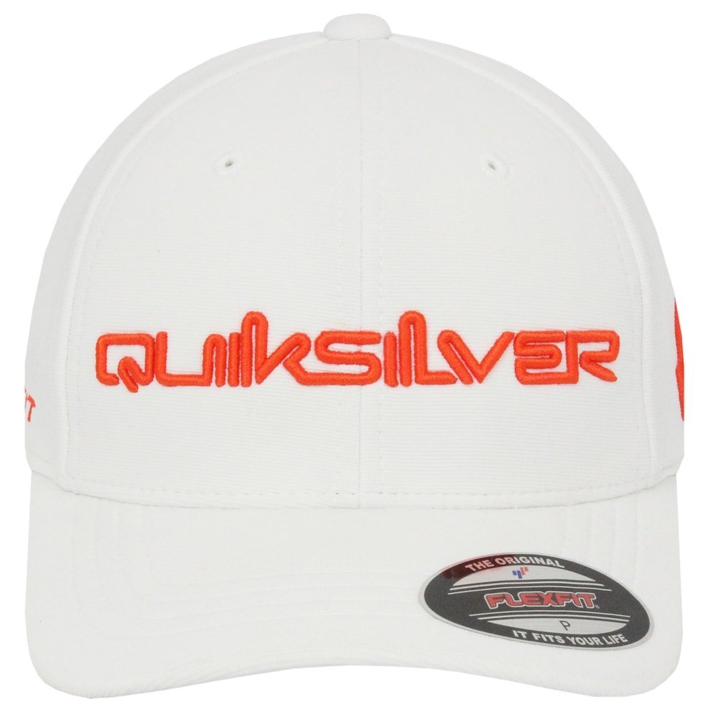 Boné Quiksilver Emb Type Momentum Branco Branco 3