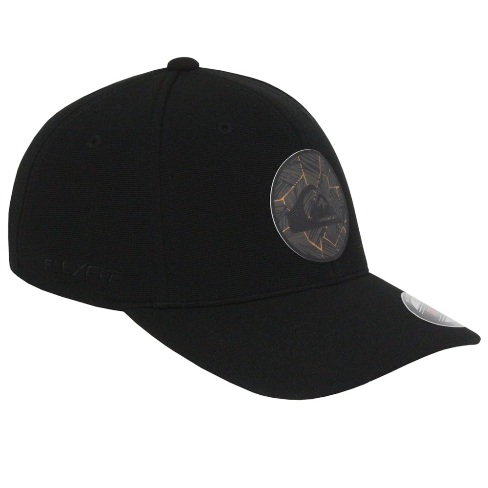 Boné Quiksilver Gradient Logo Natgeo Preto Preto 3