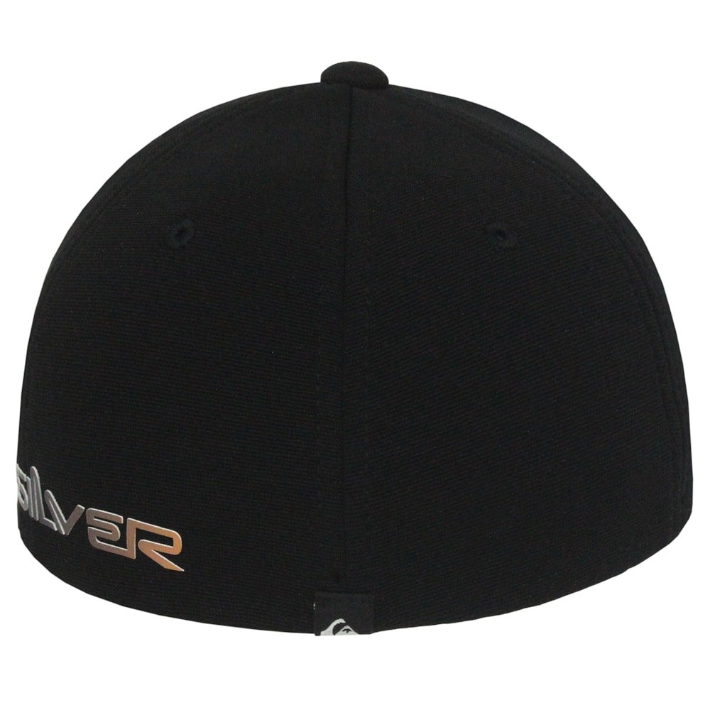 Boné Quiksilver Gradient Logo Natgeo Preto Preto 4