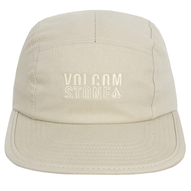Boné Volcom Five Panel Clue Bege Bege 2