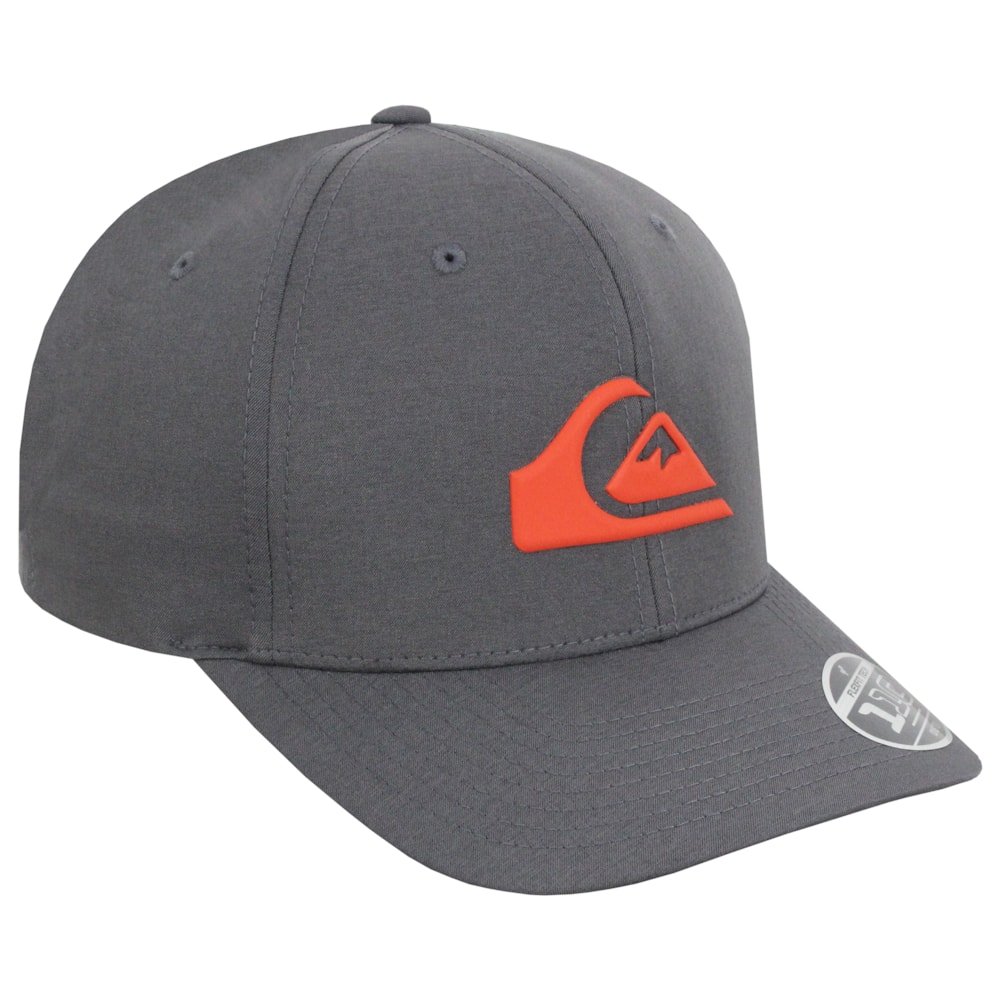 Boné Quiksilver Amped Up Twill Grey Importado Cinza 3