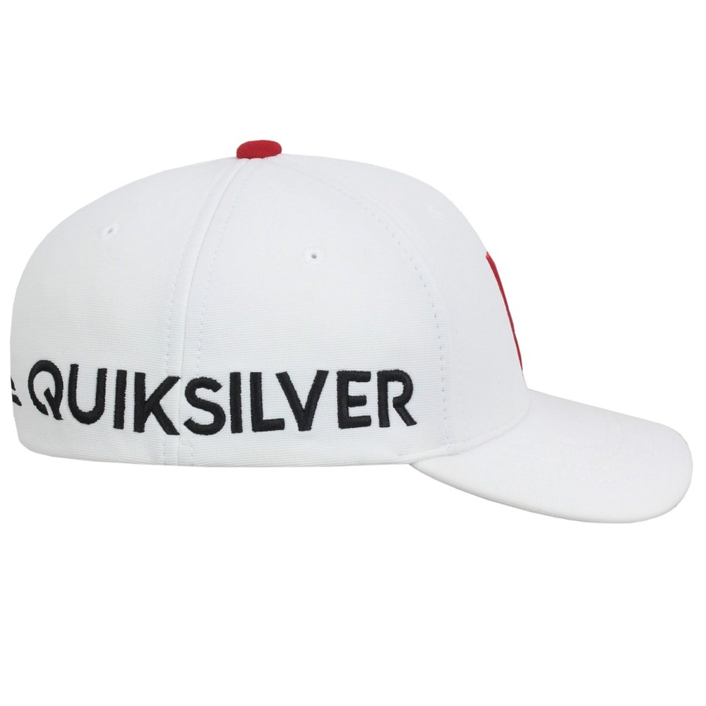 Boné Quiksilver Emb Square White Importado Branco 4
