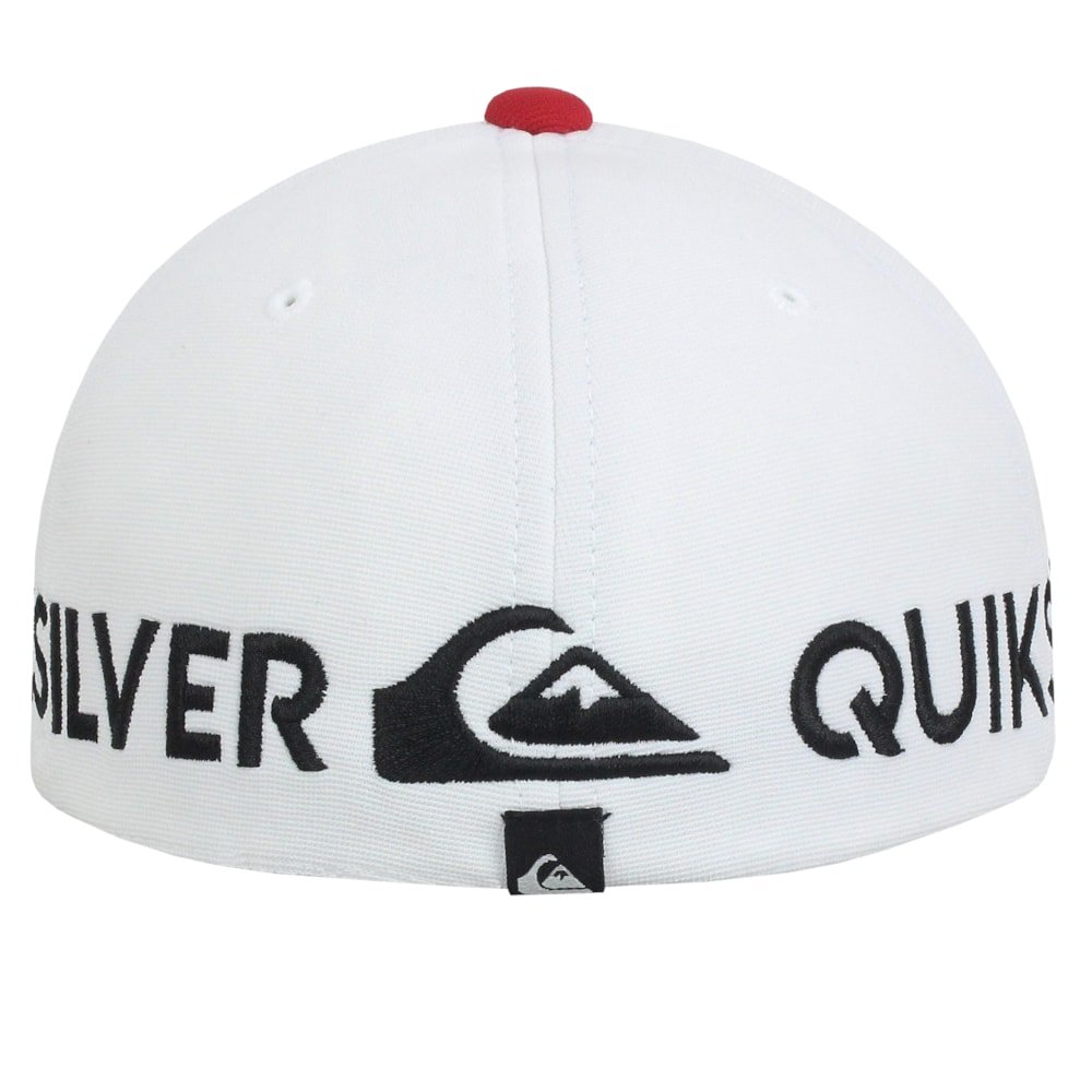 Boné Quiksilver Emb Square White Importado Branco 6