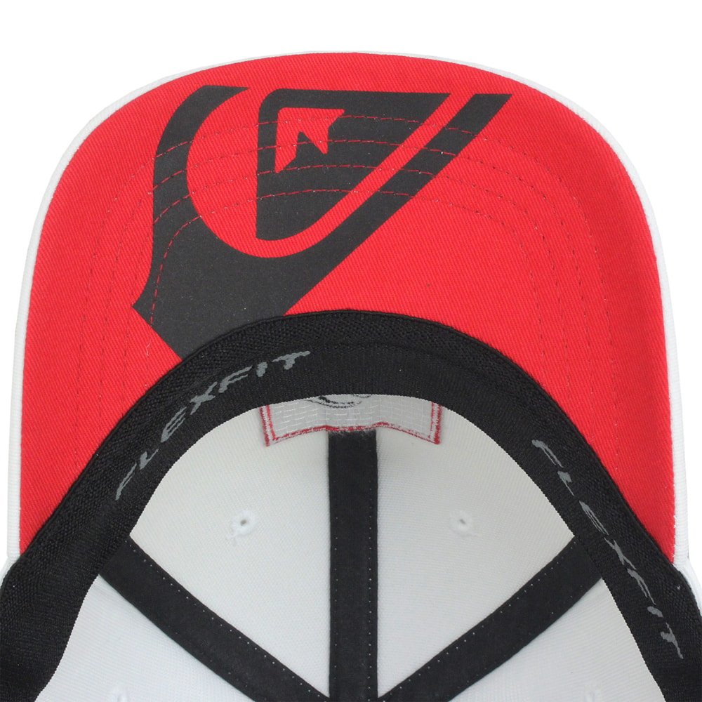 Boné Quiksilver Emb Square White Importado Branco 7