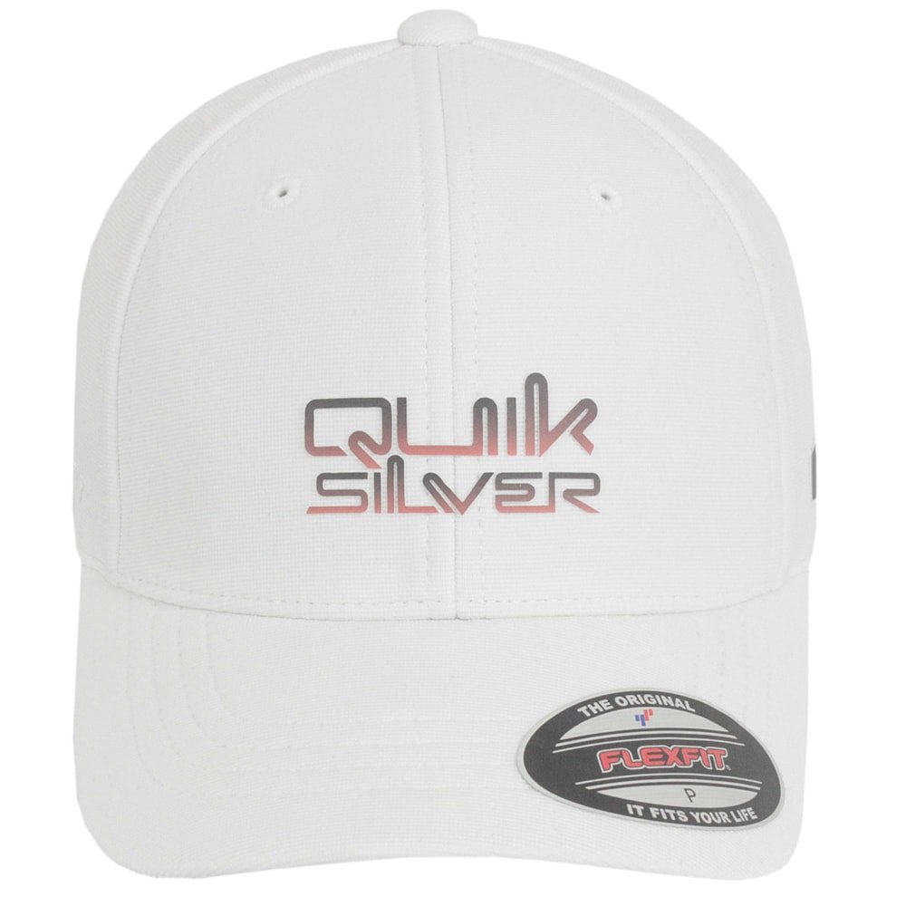 Boné Quiksilver Broken Type White Branco 2