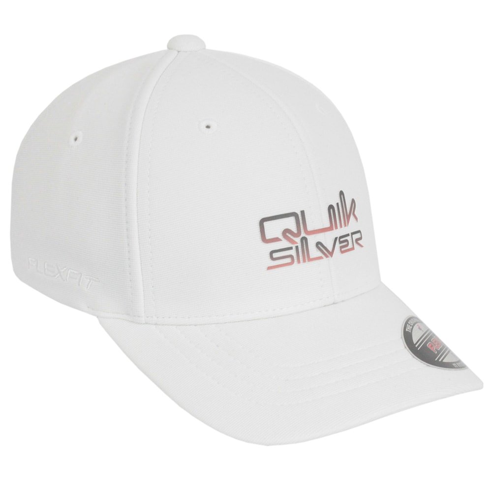 Boné Quiksilver Broken Type White Branco 3