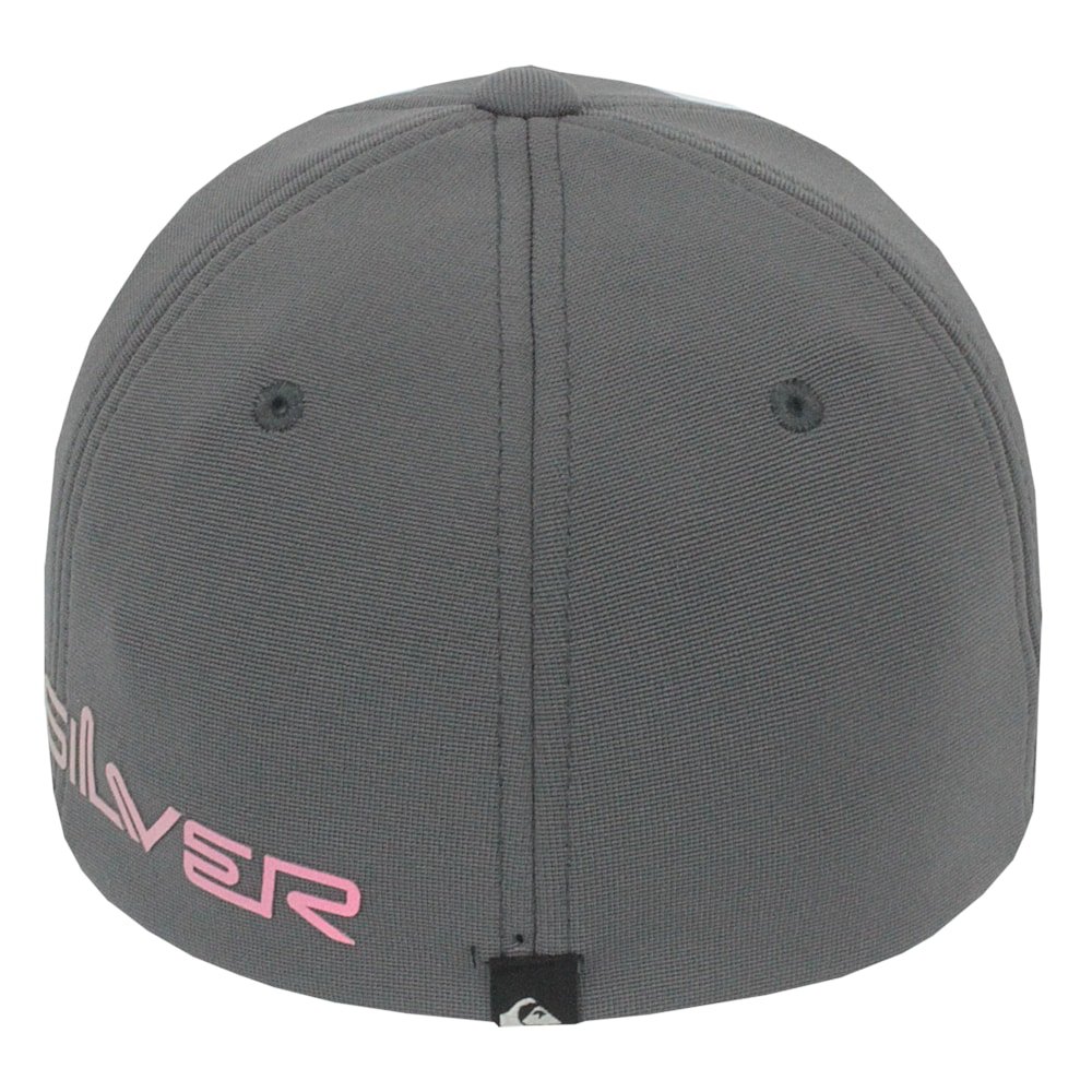 Boné Quiksilver Gradient Spray Dark Grey Cinza 5