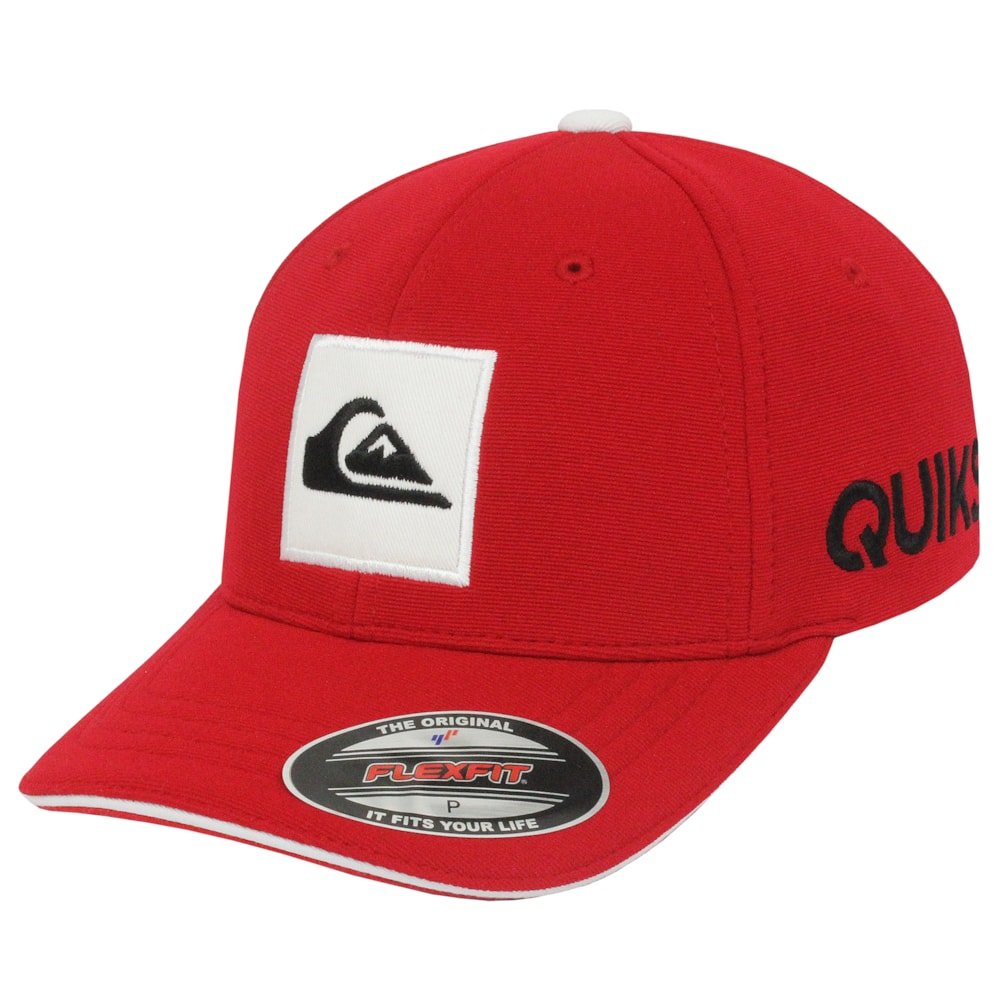 Boné Quiksilver Emb Hard Hitter Red Importado