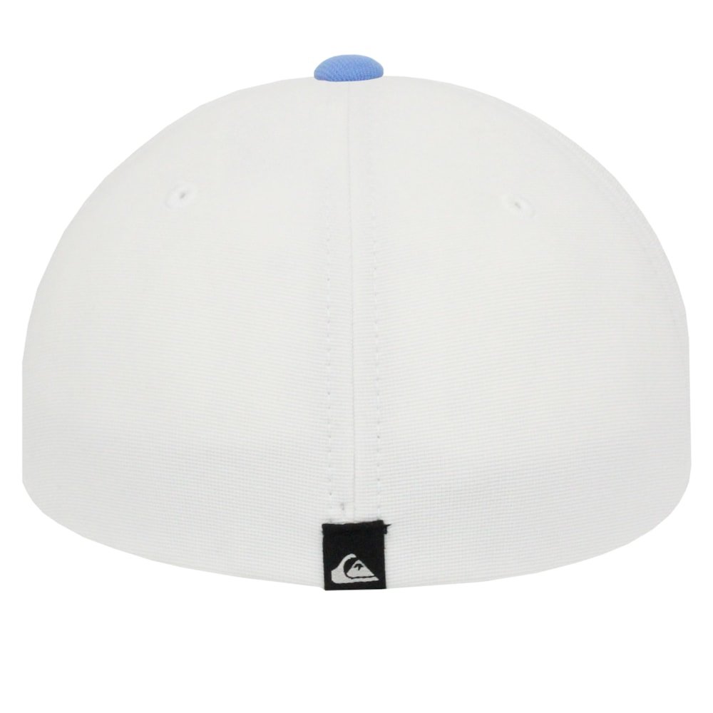 Boné Quiksilver Emb Three Logo Branco Branco 4