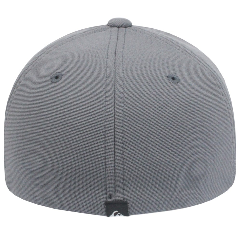 Boné Quiksilver Gradient Type New Wave Dark Grey Cinza 5