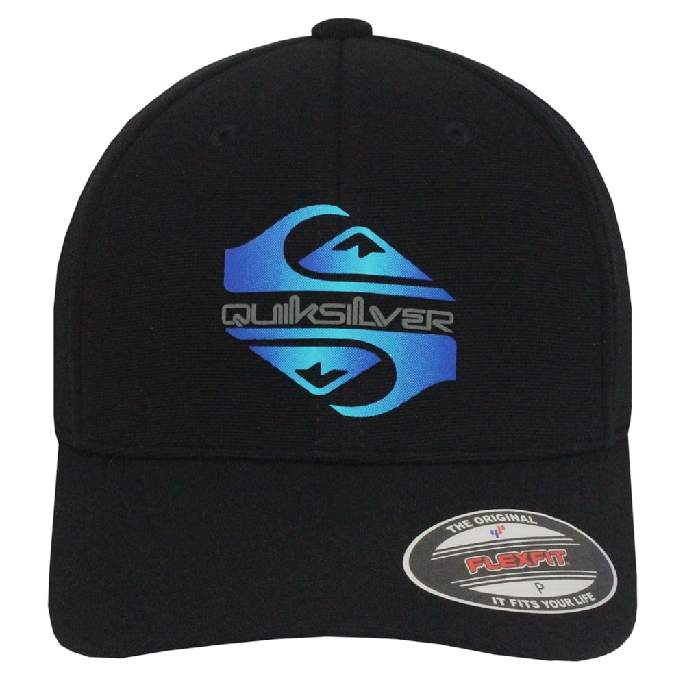Boné Quiksilver Soft Hologram Preto Preto 3