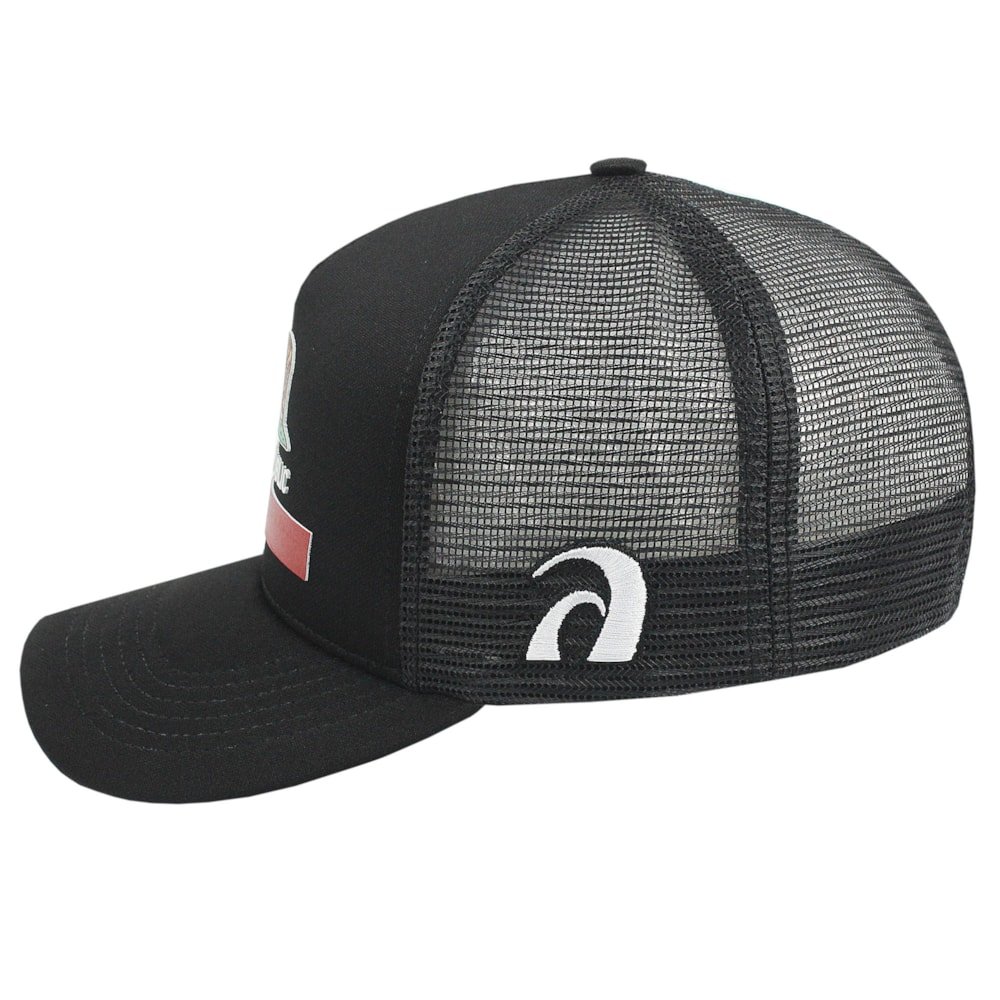 Boné Trucker Surf Alive California Republic Preto Preto 4