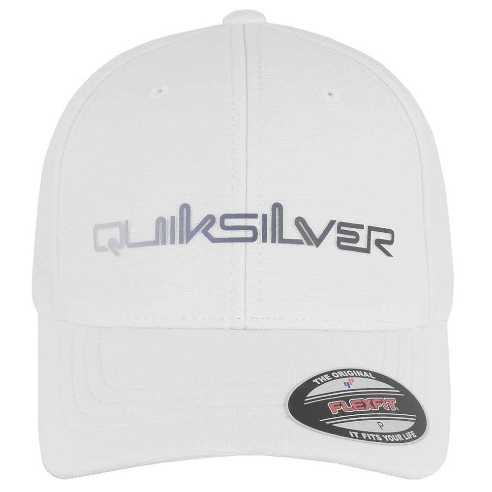 Boné Quiksilver Gradient Reflective White Branco 2