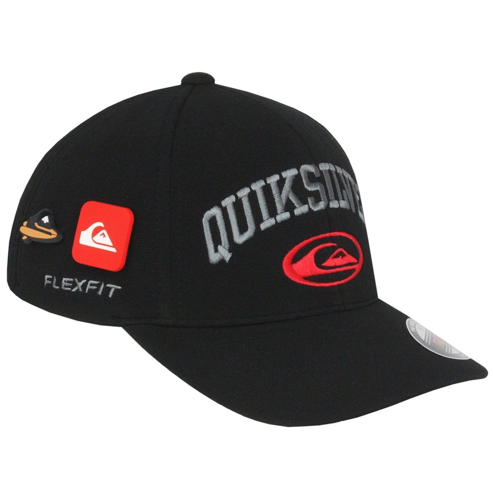 Boné Quiksilver Quikpin Preto Preto 3